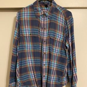 Chaps Oversized Flannel Shirt